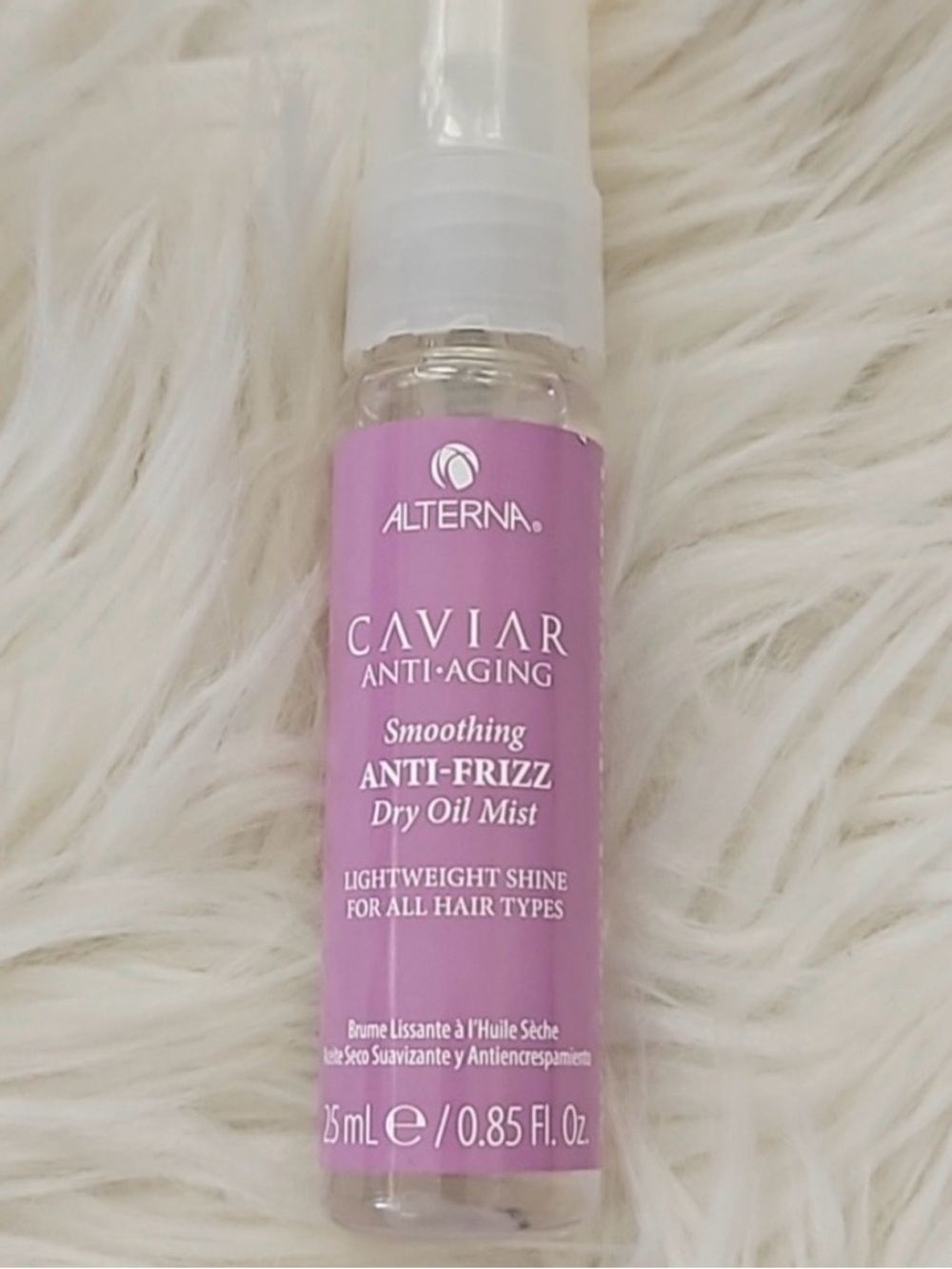 Alterna Caviar Anti-Aging Smoothing Anti-Frizz Dry Oil Mist Trial Size NEW